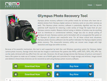 Tablet Screenshot of olympus-photorecovery.com